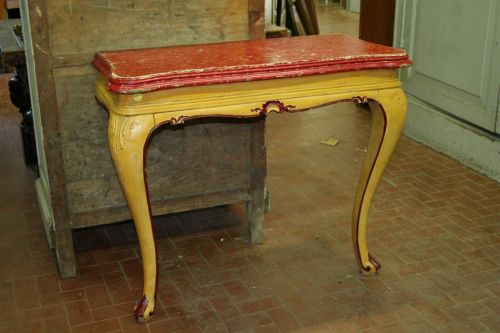 1382 - consolle in legno dipinto.jpg